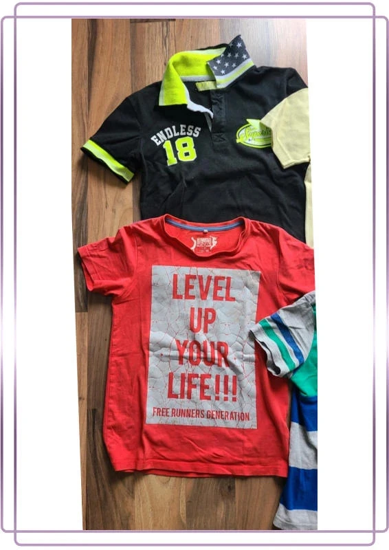 Lot van 4 poloshirts 8 jaar – photo 3